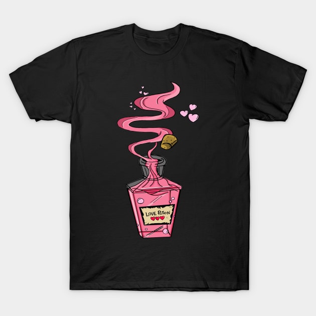 Love Potion T-Shirt by MelissaKleynowskiArt